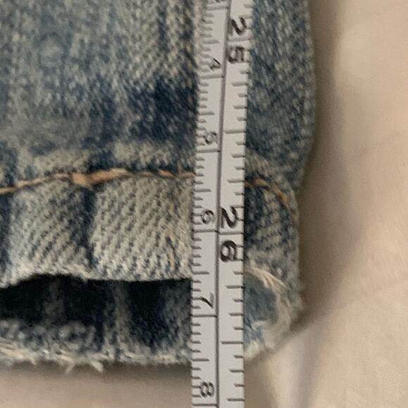 Current Elliot “The Fling” slim boyfriend distressed women’s denim blue jeans - Picture 8 of 12